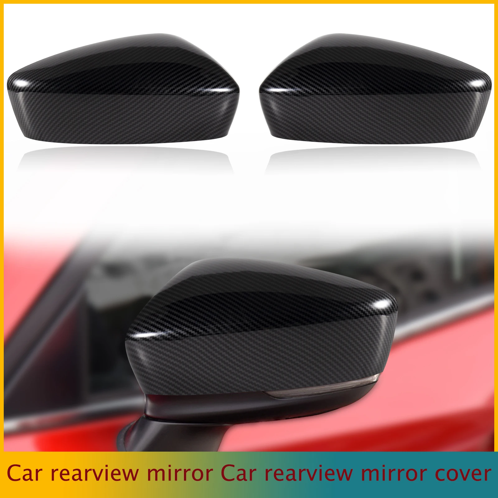 Carbon Fiber Pattern Door Rearview Mirror Cover Cap Housing Fit for Mazda 3 Axela Accessories 2017 2018
Carbon Fiber Pattern Door Rearview Mirror Cover Cap Housing Fit for Mazda 3 Axela Accessories 2017 2018