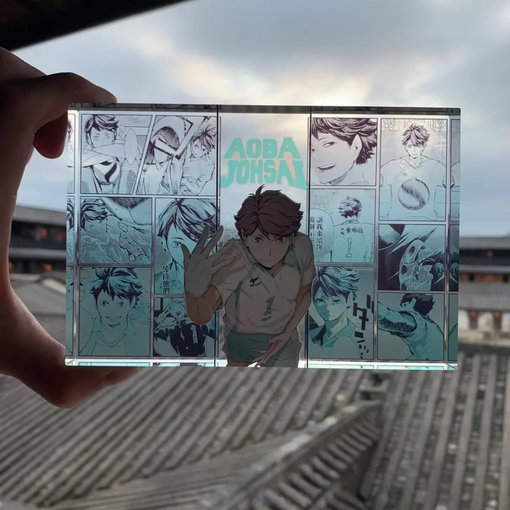 10*7*0.8cm Jujutsu Kaisen Haikyuu!! Standing Brand Acrylic Brick Anime Tabletop Decoration Cartoon Anime Birthday Children Gift
10*7*0.8cm Jujutsu Kaisen Haikyuu!! Standing Brand Acrylic Brick Anime Tabletop Decoration Cartoon Anime Birthday Children Gift
