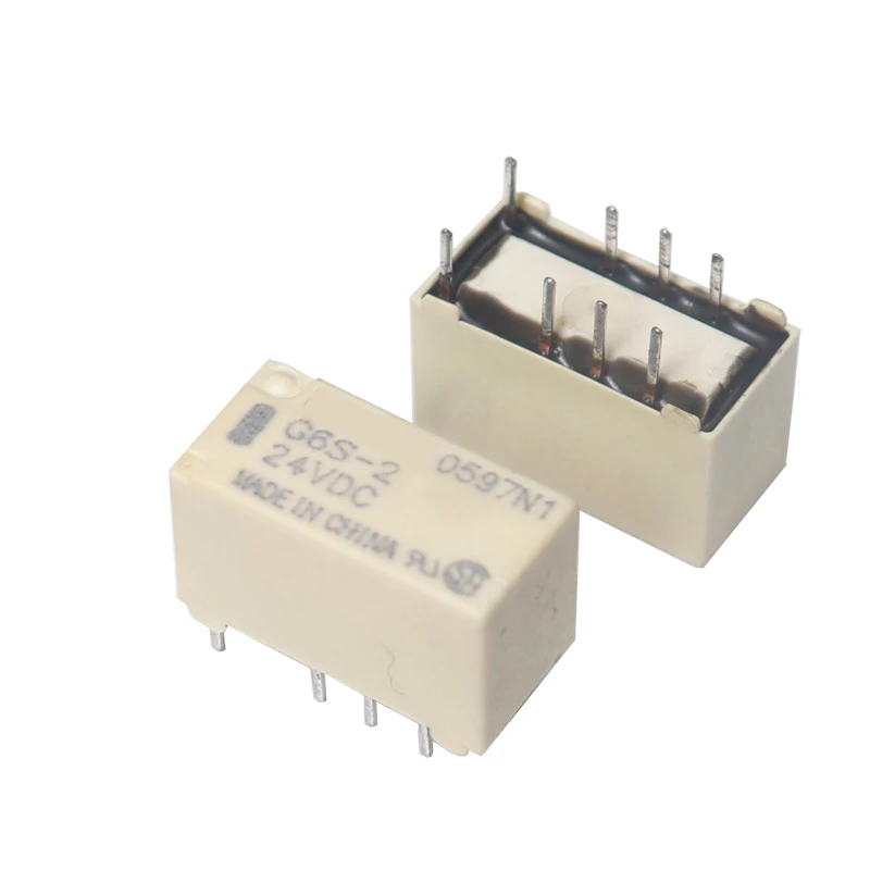 【5PCS】G6S-2-5VDC G6S-2-12VDC G6S-2-24VDC 250VAC/DC220V 8PIN Mini Signal Switch Relay 2A
【5PCS】G6S-2-5VDC G6S-2-12VDC G6S-2-24VDC 250VAC/DC220V 8PIN Mini Signal Switch Relay 2A