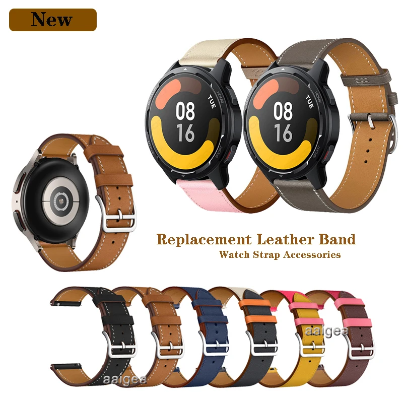 Ремешок из искусственной кожи для Haylou LS02 / RS4 Plus/Ls05, браслет для Xiaomi Watch S1 S2 S3 Color 2, 20 мм 22 мм
Ремешок из искусственной кожи для Haylou LS02 / RS4 Plus/Ls05, браслет для Xiaomi Watch S1 S2 S3 Color 2, 20 мм 22 мм