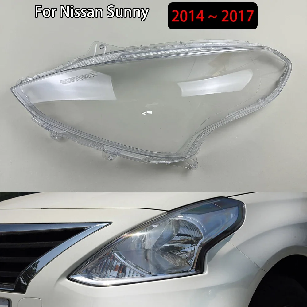 For Nissan Sunny 2014 2015 2016 2017 Headlamp Cover Headlight Shell Transparent Lens Plexiglass Replace Original Lampshade
For Nissan Sunny 2014 2015 2016 2017 Headlamp Cover Headlight Shell Transparent Lens Plexiglass Replace Original Lampshade
