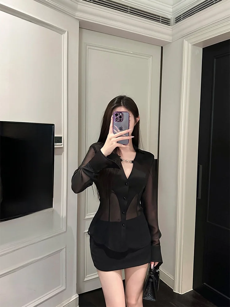 Fay Original High Quality Black Satin Shirt Women's V-neck Waist-cinched Sleeveless Top Elegant Sensation
Fay Original High Quality Black Satin Shirt Women's V-neck Waist-cinched Sleeveless Top Elegant Sensation