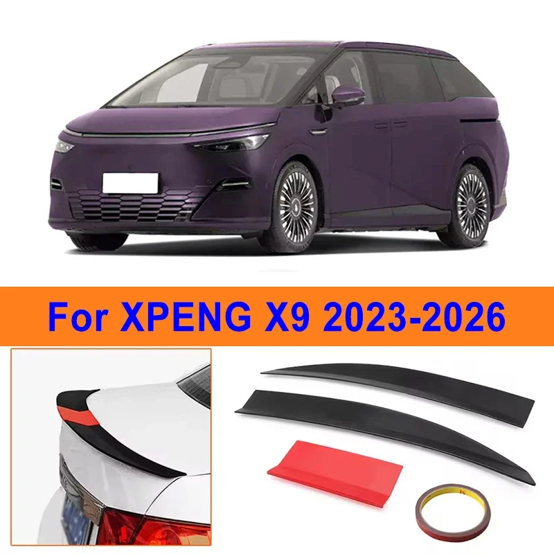 For XPENG X9 2023-2026 3-Section ABS Rear Trunk Spoiler 115-125cm Adjustable Sports Decor Top Wing Car Exterior Parts
For XPENG X9 2023-2026 3-Section ABS Rear Trunk Spoiler 115-125cm Adjustable Sports Decor Top Wing Car Exterior Parts