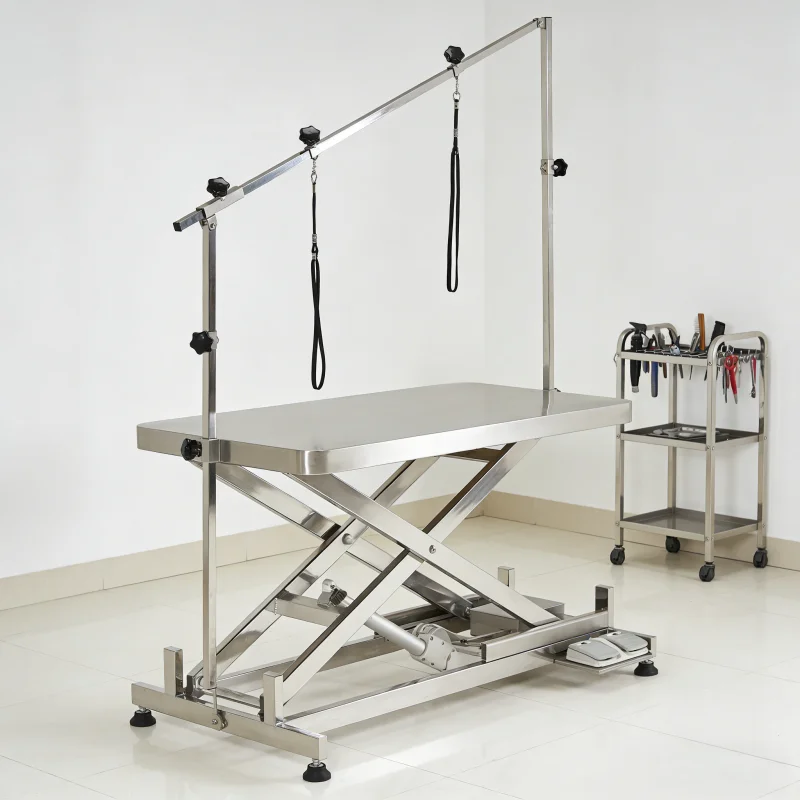 !@USMILEPET High-quality Full Stainless Steel Electric Lifting Pet Grooming Table Medical-Grade Dog Grooming Table
!@USMILEPET High-quality Full Stainless Steel Electric Lifting Pet Grooming Table Medical-Grade Dog Grooming Table