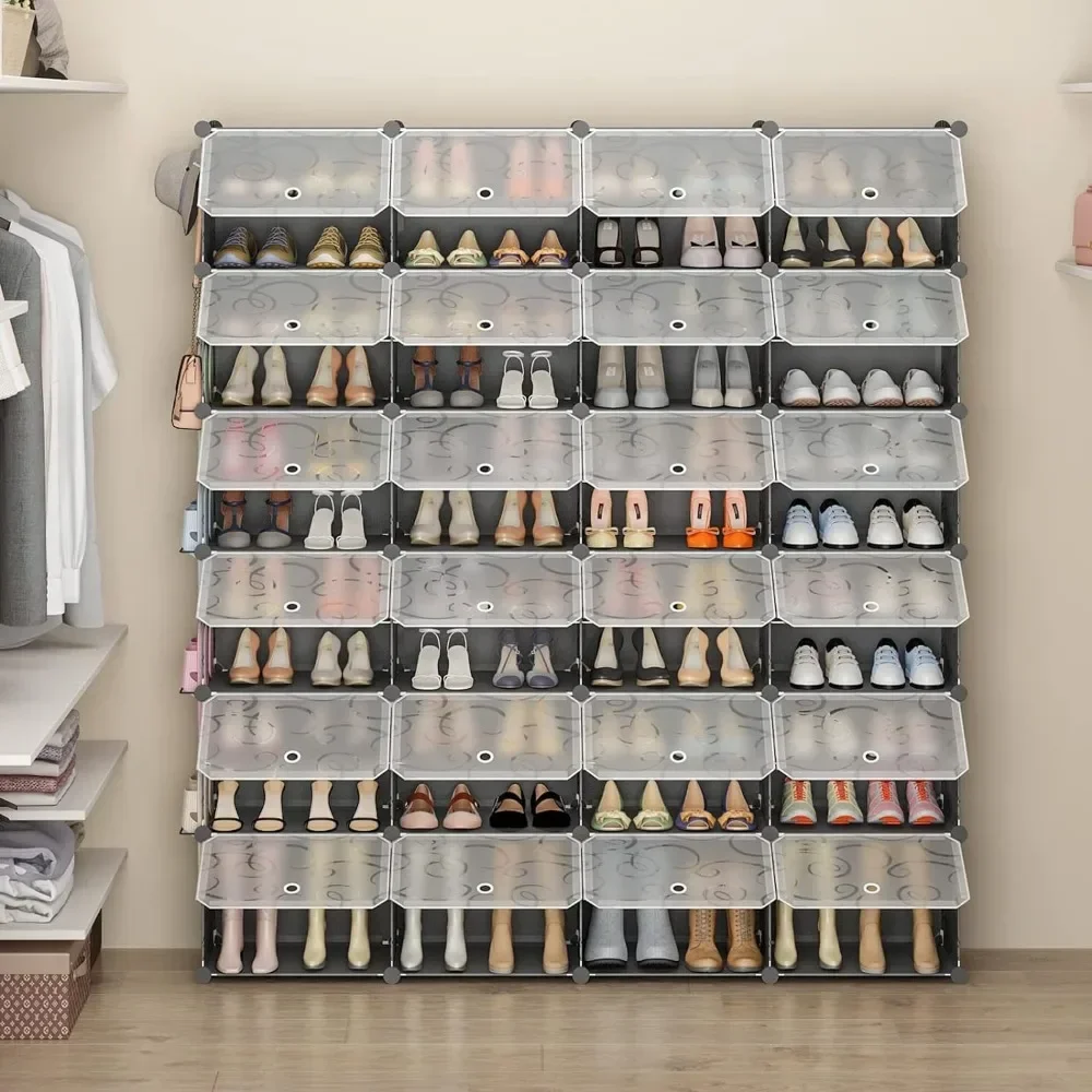Bedroom Shoe Furniture 96-Pairs Shoe Storage Organizer Cabinet Large DIY Plastic Detachable Shoes Shelves for Entryway Rack
Bedroom Shoe Furniture 96-Pairs Shoe Storage Organizer Cabinet Large DIY Plastic Detachable Shoes Shelves for Entryway Rack