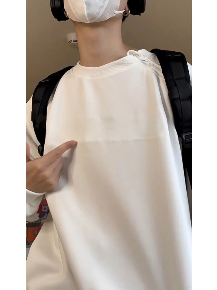 White f Zipper Hoodl Sweatirt Men's Design Trendy Brand Haome American Sle Heavy Inner Coat Top
White f Zipper Hoodl Sweatirt Men's Design Trendy Brand Haome American Sle Heavy Inner Coat Top