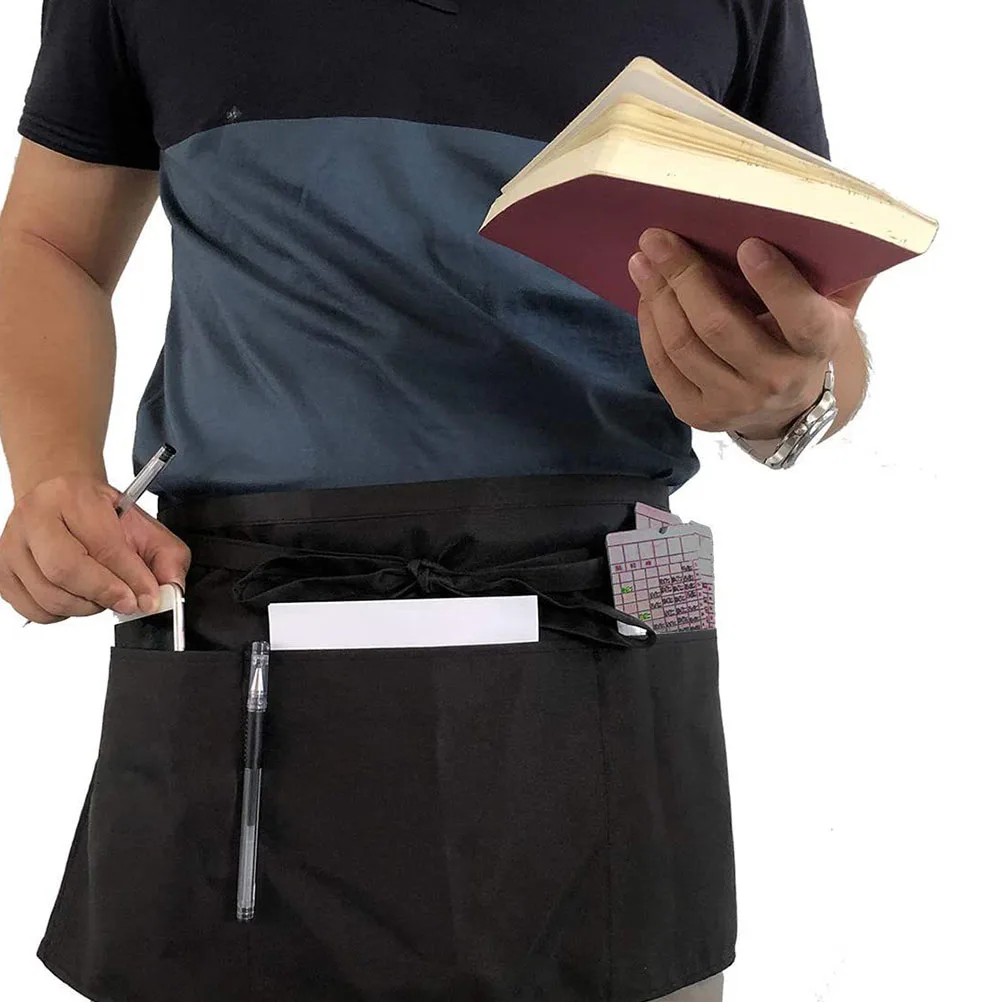 2pcs Short Waist Apron Shrink Proof Easy Wash Half Length Waiter Chef Cooking Pocket Protects Trousers Restaurant Kitchen
2pcs Short Waist Apron Shrink Proof Easy Wash Half Length Waiter Chef Cooking Pocket Protects Trousers Restaurant Kitchen