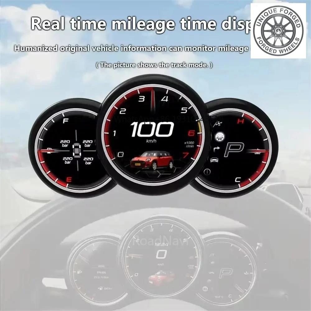26style BC 12.3'' RoadNavi Car Instrument Cluster for BMW Mini 2006-2023 Auto Speedometer
26style BC 12.3'' RoadNavi Car Instrument Cluster for BMW Mini 2006-2023 Auto Speedometer
