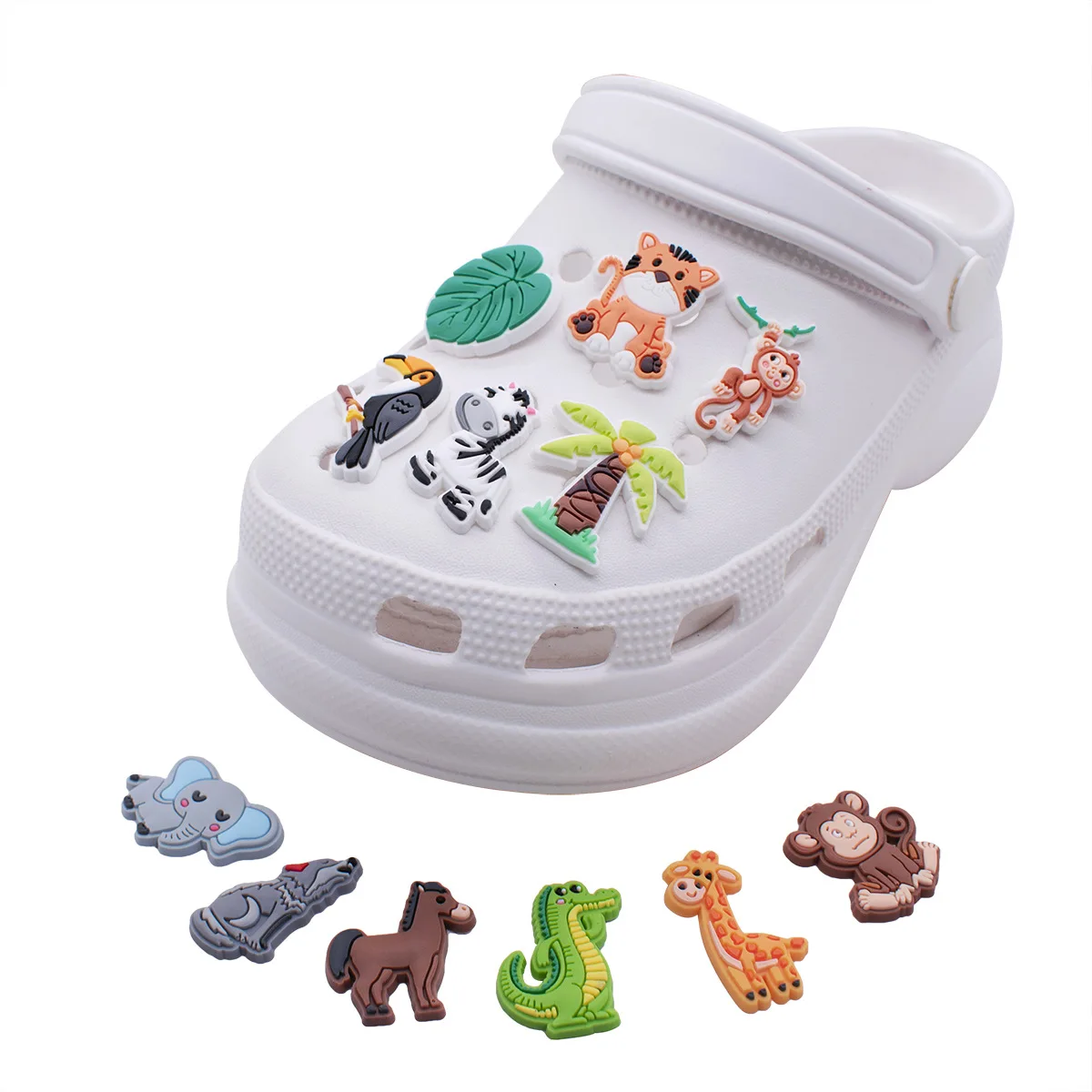 Hot Sale1Pc Shoes Accessories For Sandals Buckle With New Animals Decoration Jeans Women Kids Favors Men Badges Boy Girl Gift
Hot Sale1Pc Shoes Accessories For Sandals Buckle With New Animals Decoration Jeans Women Kids Favors Men Badges Boy Girl Gift