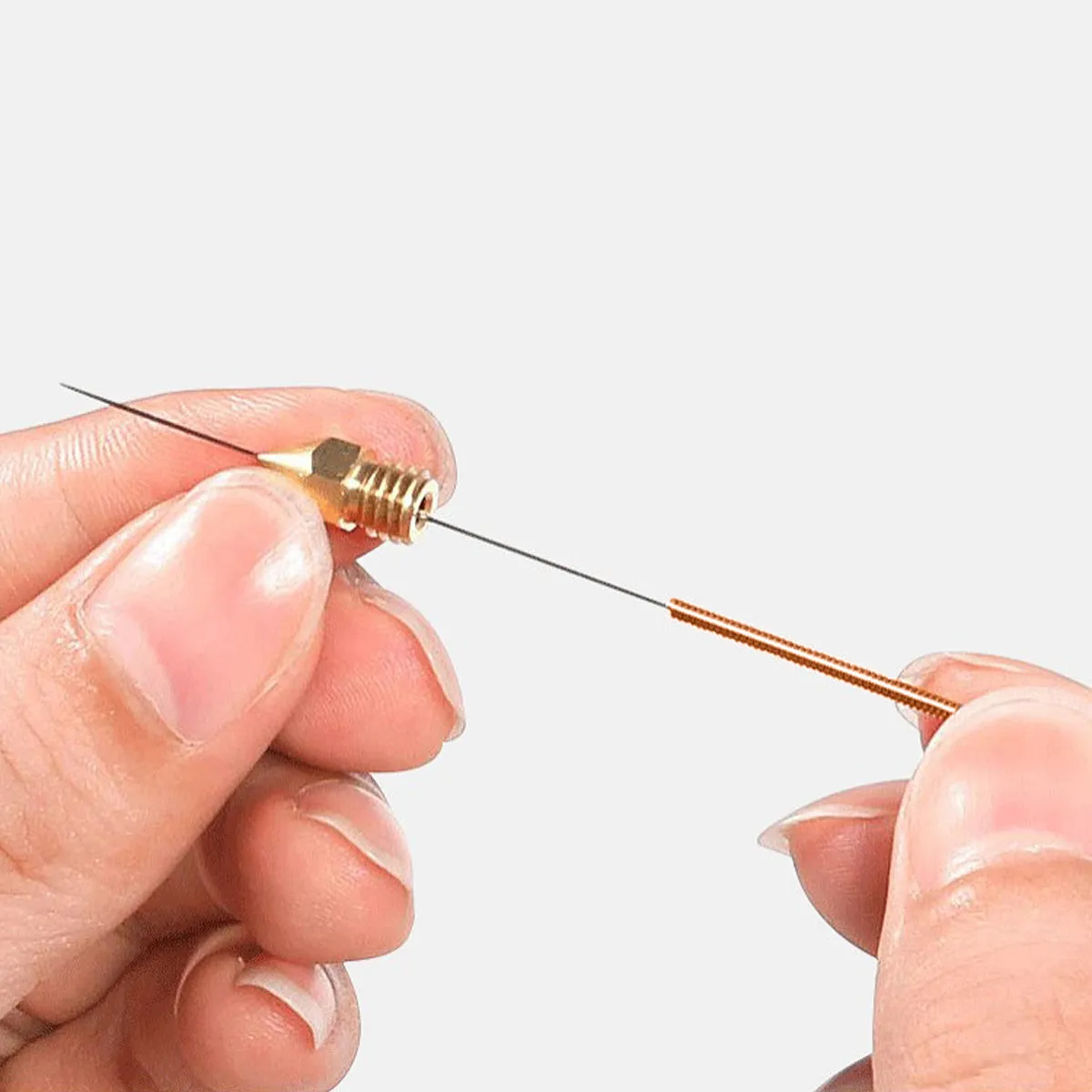 10Pcs 0.4mm Stainless Steel Cleaning Needle for 3D Printer Nozzle Unclogging Reusable High Toughness Pliable Odorless
10Pcs 0.4mm Stainless Steel Cleaning Needle for 3D Printer Nozzle Unclogging Reusable High Toughness Pliable Odorless