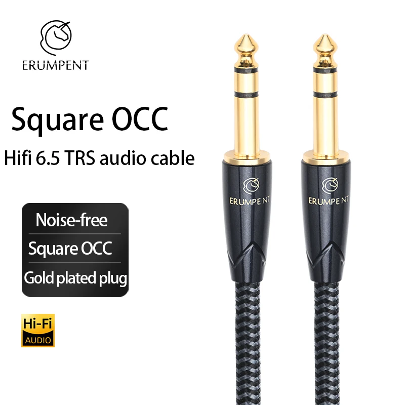 ERUMPENT HiFi 6,5 мм TRS гитарный Aux аудиокабель Hi-end квадратный OCC 6,5 TRS стерео разъем адаптер кабель для электрогитары
ERUMPENT HiFi 6,5 мм TRS гитарный Aux аудиокабель Hi-end квадратный OCC 6,5 TRS стерео разъем адаптер кабель для электрогитары