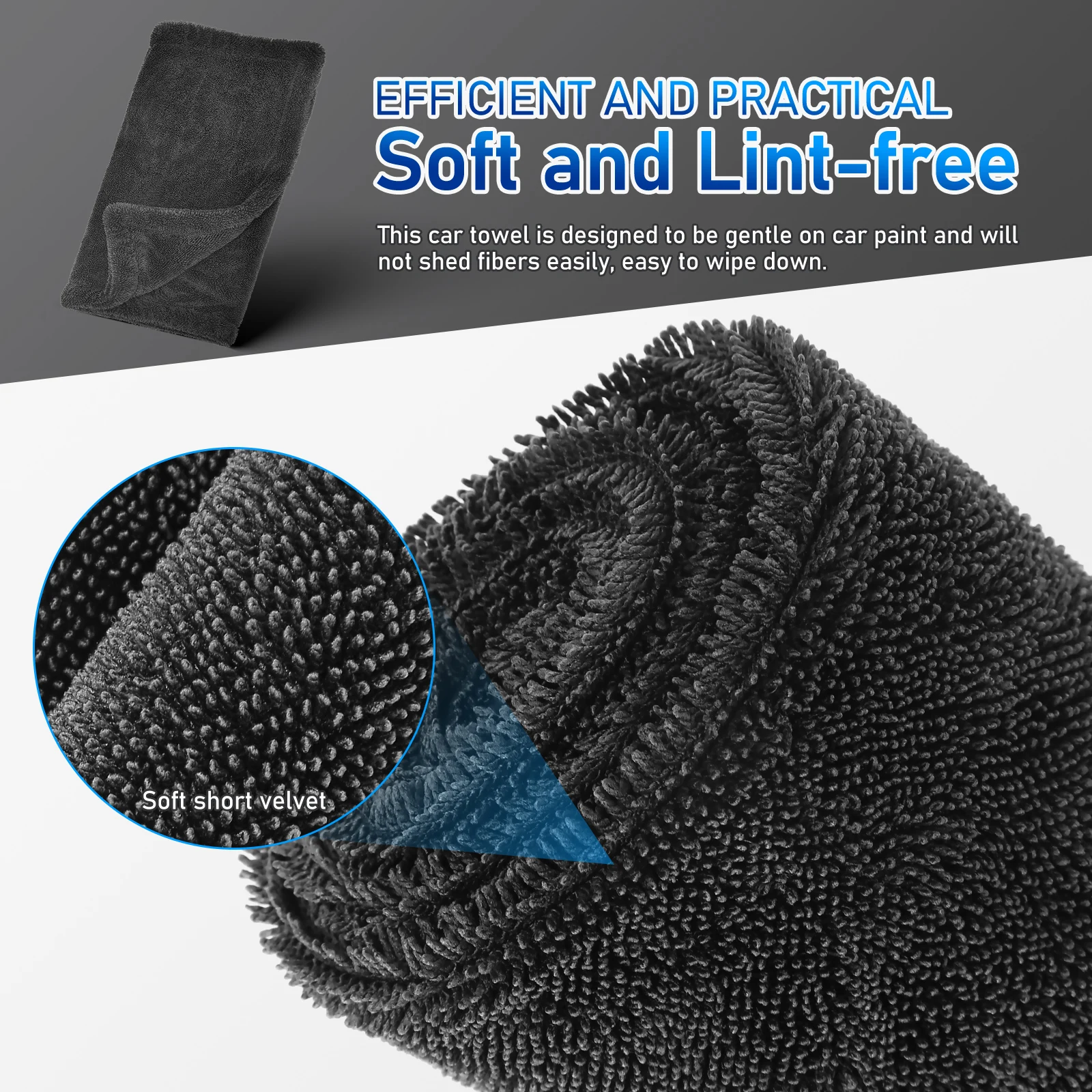 Clean Absorbent Wash Towels 40x60cm 1200GSM Double Sided Braided Cloth Thickened Drying Towel For Car Drying Cleaning Supplies
Clean Absorbent Wash Towels 40x60cm 1200GSM Double Sided Braided Cloth Thickened Drying Towel For Car Drying Cleaning Supplies