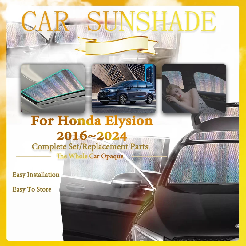Car Window Sunshade Pads For Honda Elysion RC1-2 2016~2024 Anti-UV Sun Coverage Silver Windshields Window Cover Auto Accessories
Car Window Sunshade Pads For Honda Elysion RC1-2 2016~2024 Anti-UV Sun Coverage Silver Windshields Window Cover Auto Accessories