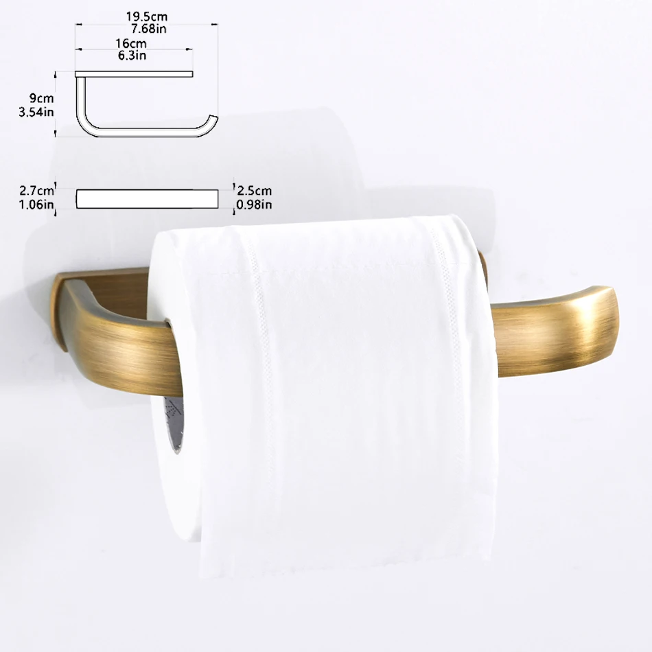 Antique Paper Holder Brass Rose Gold Nickel White Chrome Black Wall Mounted Kitchen Bathroom WC Paper Roll Tissue Hanging Holder
Antique Paper Holder Brass Rose Gold Nickel White Chrome Black Wall Mounted Kitchen Bathroom WC Paper Roll Tissue Hanging Holder