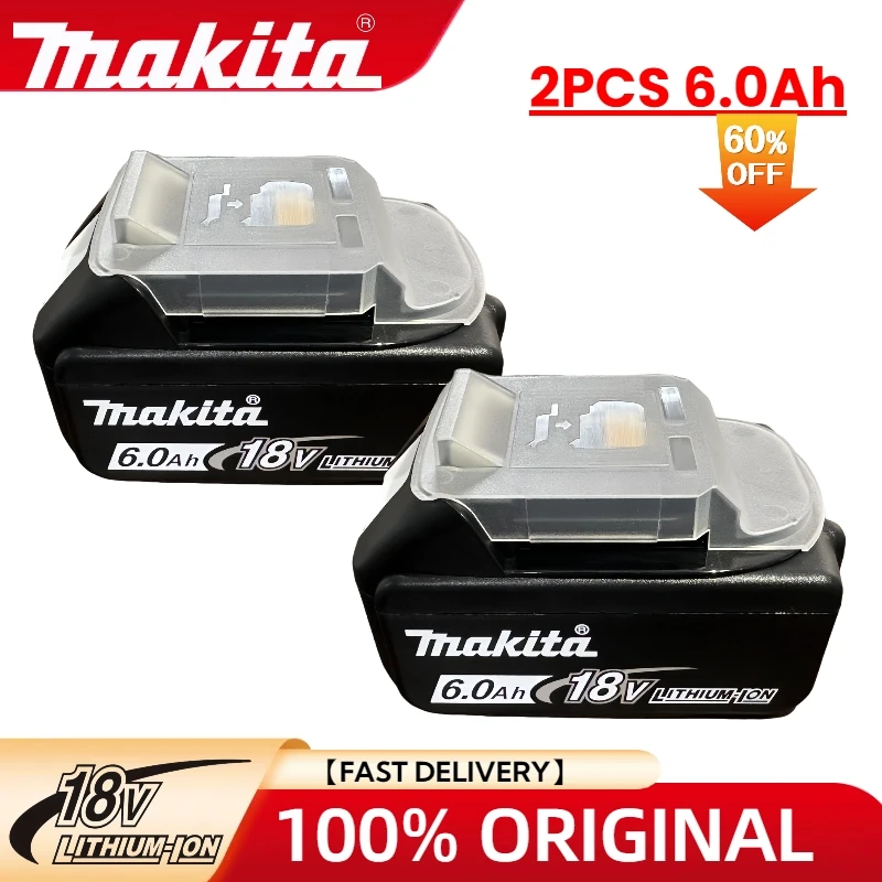 100% Original makita 18v battery, 3Ah/5Ah/6Ah Lithium-ion battery, for Makita drill DTD172 DDF487 DTW300 DHP489 DJV182 HR140Z
100% Original makita 18v battery, 3Ah/5Ah/6Ah Lithium-ion battery, for Makita drill DTD172 DDF487 DTW300 DHP489 DJV182 HR140Z