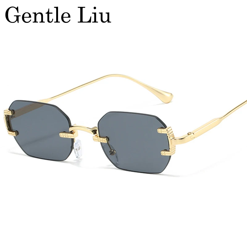 Trendy Punk Frameless Polygon Sunglasses Men 2025 Luxury Brand Square Metal Frame Sunglass Retro Rimless Eyewear For Male Shades
Trendy Punk Frameless Polygon Sunglasses Men 2025 Luxury Brand Square Metal Frame Sunglass Retro Rimless Eyewear For Male Shades