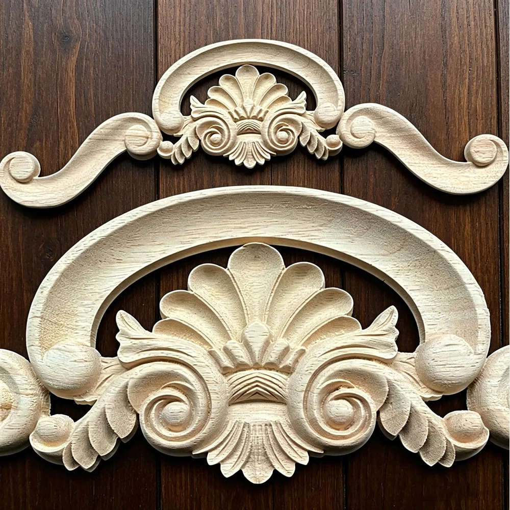 52cm Woodcarving Decal Corner Applique Frame Door Wall Furniture Appliques Decorative Flower Figurines Rubber Wood Miniature
52cm Woodcarving Decal Corner Applique Frame Door Wall Furniture Appliques Decorative Flower Figurines Rubber Wood Miniature