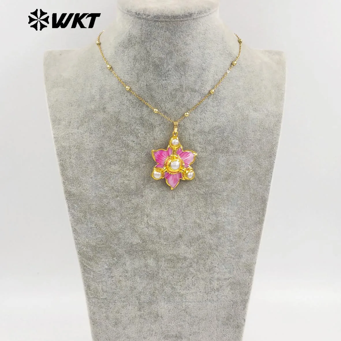 WT-JN295 Новый продукт Красивое классическое жемчужное ожерелье из ракушек с позолотой 18 карат для женского платья в тон Acc
WT-JN295 Новый продукт Красивое классическое жемчужное ожерелье из ракушек с позолотой 18 карат для женского платья в тон Acc