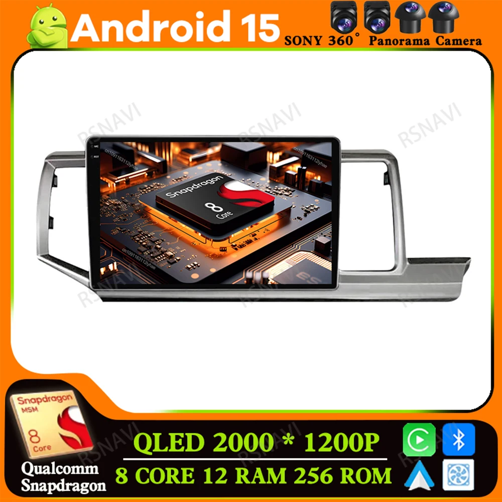 Android 15 For Honda Stepwgn 2.0 RK 2009-2013-2015 Navigation 5G WIFI DSP Qualcomm Head Unit Multimedia BT Car Radio GPS AUTO
Android 15 For Honda Stepwgn 2.0 RK 2009-2013-2015 Navigation 5G WIFI DSP Qualcomm Head Unit Multimedia BT Car Radio GPS AUTO