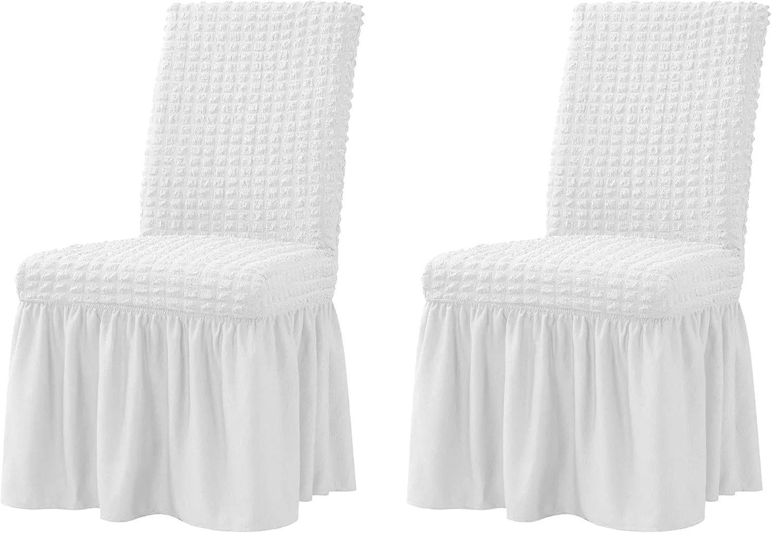 Set Of 2 Dining Room Chair Slipcovers 1-Piece Stretch Dining Chair Covers Non Slip Washable Furniture Protector With Skirt
Set Of 2 Dining Room Chair Slipcovers 1-Piece Stretch Dining Chair Covers Non Slip Washable Furniture Protector With Skirt