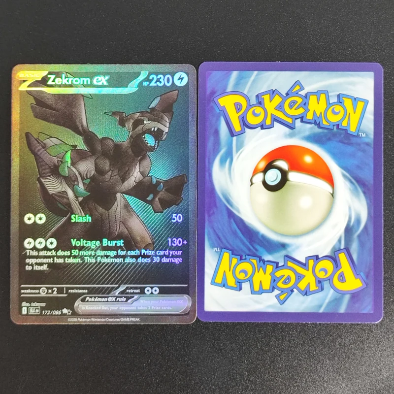 Proxy 2025 P.M SV11B EN ZEKRMO EX BWRARE 172-086 Collectibles Card RARE Single Card Classic Game Anime Cards Toys
Proxy 2025 P.M SV11B EN ZEKRMO EX BWRARE 172-086 Collectibles Card RARE Single Card Classic Game Anime Cards Toys