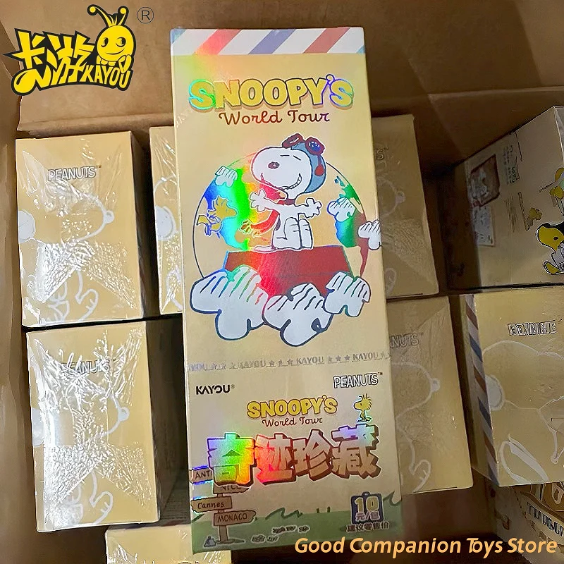 Original KAYOU Snoopy Peanuts Comics Miracle Collection World Travel Collection Card Vol.1 Animation Peripherals Gift Whole Box
Original KAYOU Snoopy Peanuts Comics Miracle Collection World Travel Collection Card Vol.1 Animation Peripherals Gift Whole Box