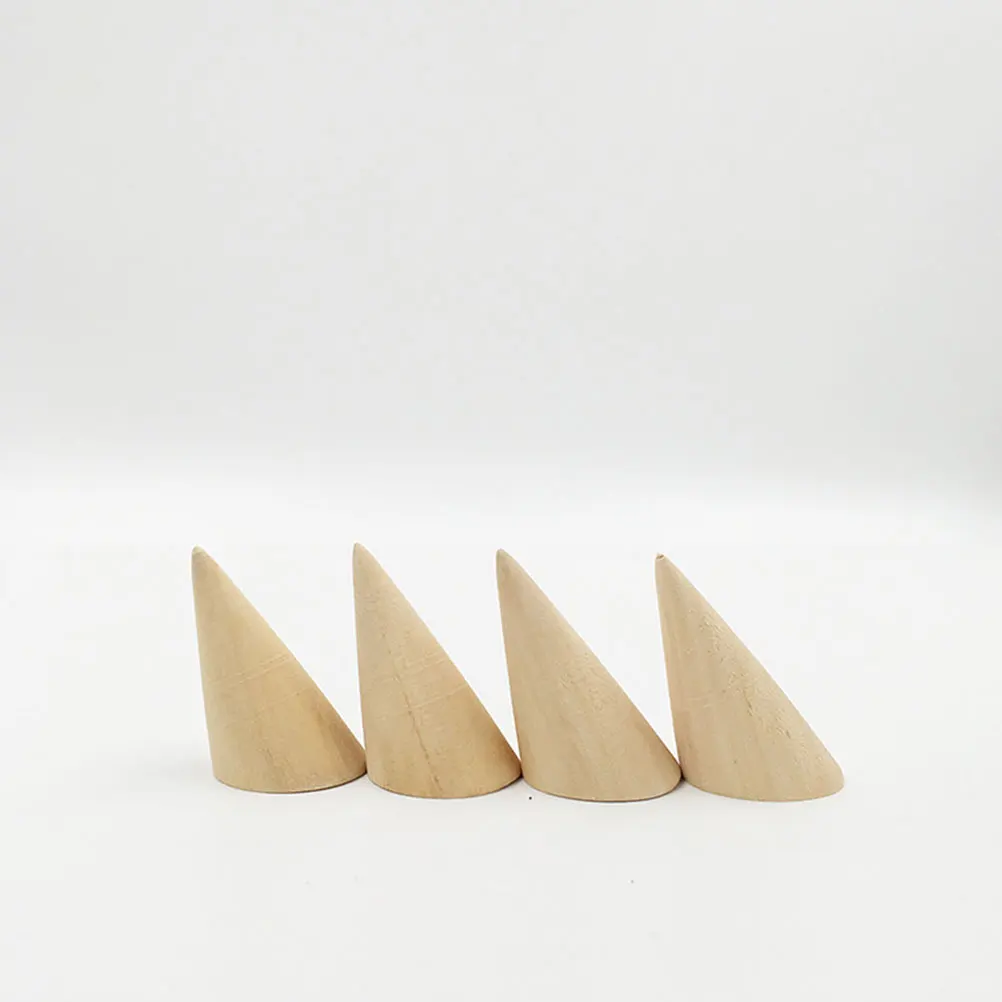 12 Pcs Ring Display Stand Wooden Jewelry Holder Storage Bracket Organizer For Home Exhibit Durable Conical Shape
12 Pcs Ring Display Stand Wooden Jewelry Holder Storage Bracket Organizer For Home Exhibit Durable Conical Shape