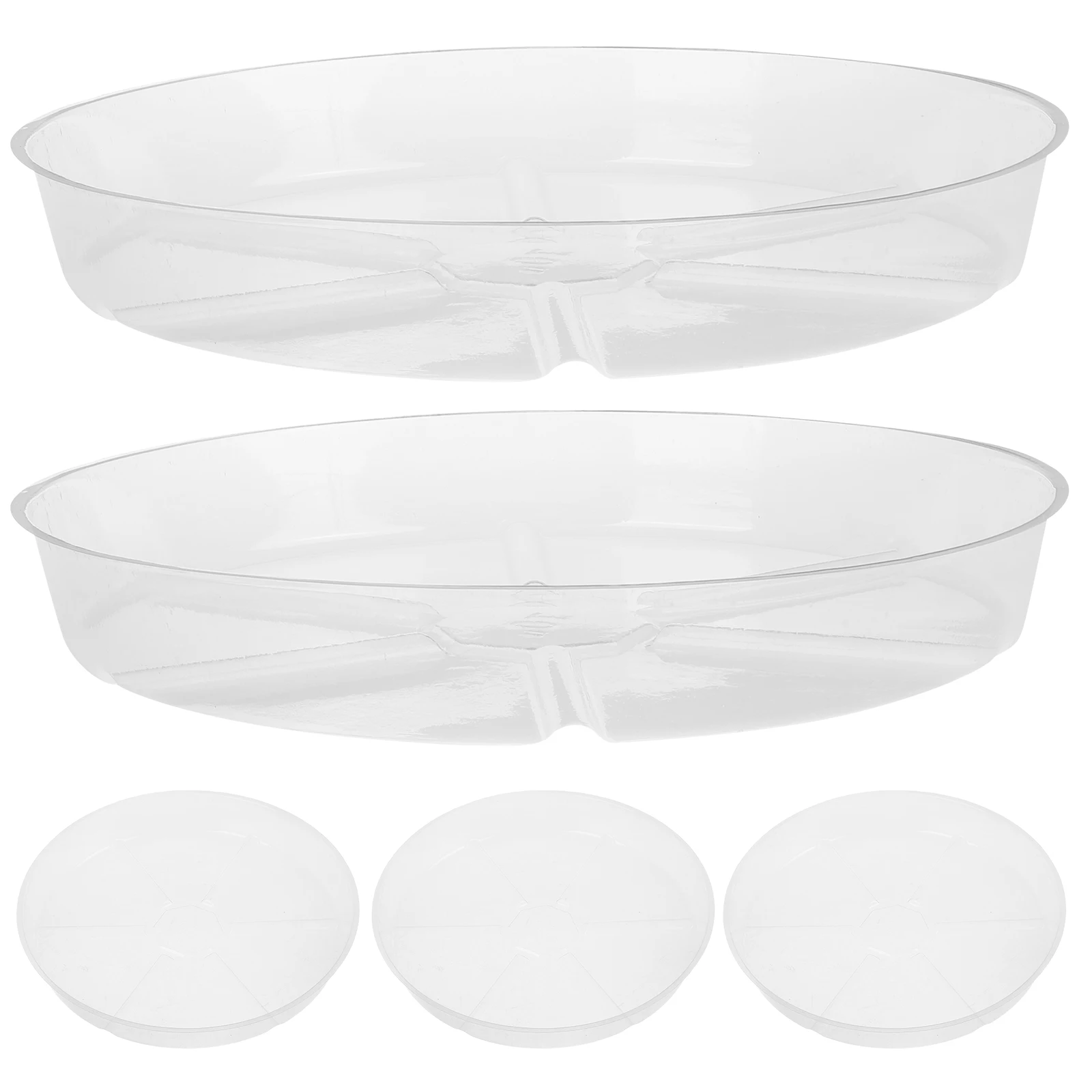 5 Pcs Anti Drip Water Trays Clear Plant Saucers Durable Material for Indoor Plants Plastic Flowerpot Move Drain Dishes Saucer
5 Pcs Anti Drip Water Trays Clear Plant Saucers Durable Material for Indoor Plants Plastic Flowerpot Move Drain Dishes Saucer