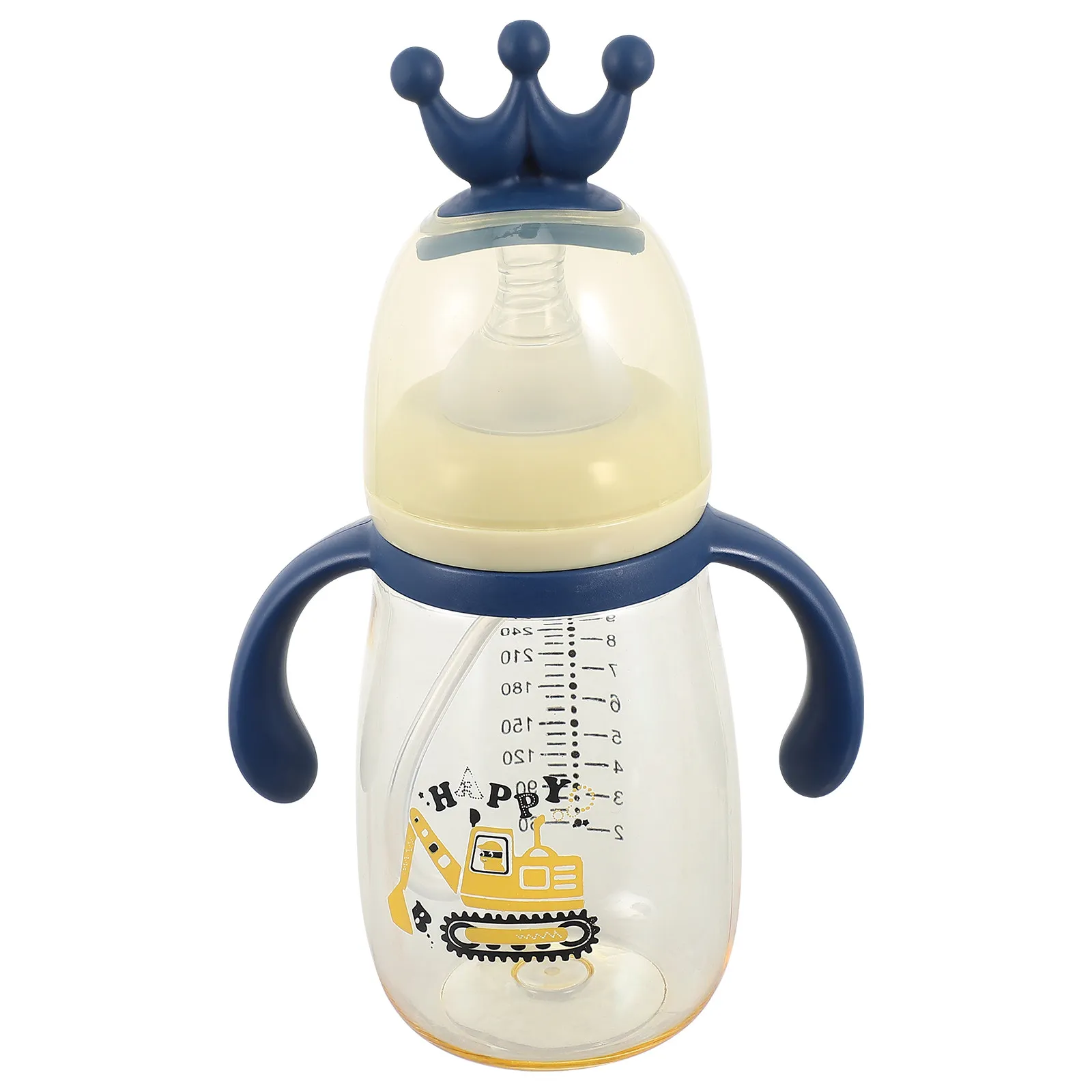 Baby Water Bottle 1Pc Blue Dual H Sippy Cups for Toddlers Infants Leak Proof Portable Outdoor Feeding Straw Cup
Baby Water Bottle 1Pc Blue Dual H Sippy Cups for Toddlers Infants Leak Proof Portable Outdoor Feeding Straw Cup