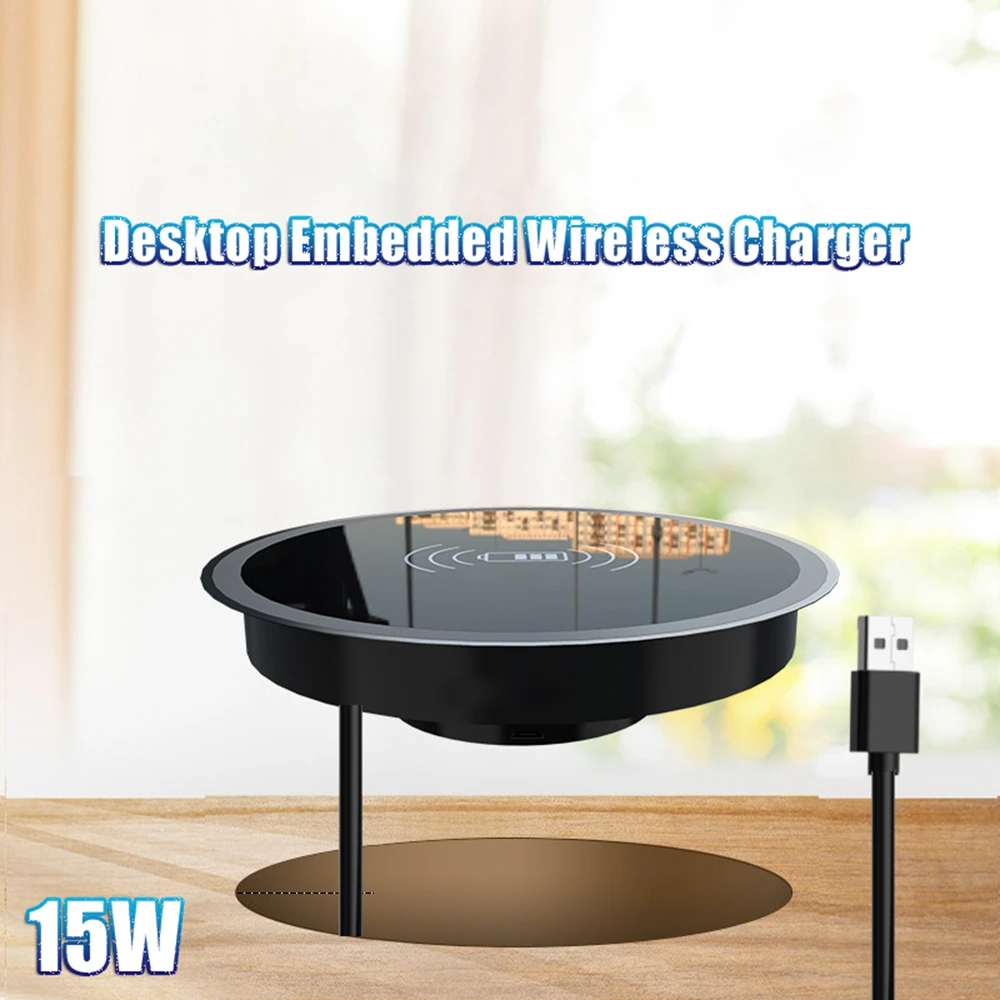 QI Fast Wireless Charger Desktop Embedded Fast Wireless Charger With USB Port Universal For Iphone Xiaomi Smartphone
QI Fast Wireless Charger Desktop Embedded Fast Wireless Charger With USB Port Universal For Iphone Xiaomi Smartphone