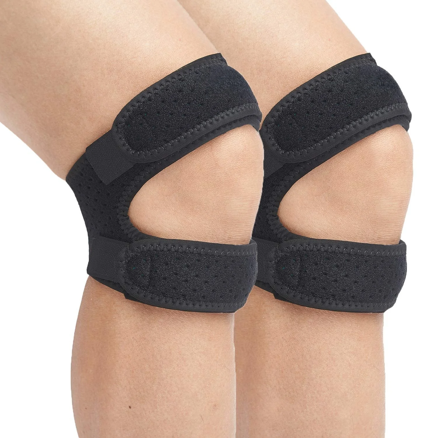 Patella Knee Strap, Adjustable Patella Knee Brace Support with 3D Silicone Insert for Joint Pain Relief, Running, Riding, Hiking
Patella Knee Strap, Adjustable Patella Knee Brace Support with 3D Silicone Insert for Joint Pain Relief, Running, Riding, Hiking