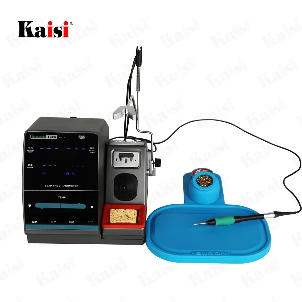 High Quality Antistatic Large SUGON T36 Leed-free Electric Soldering Iron Price Rework Soldering Station For Mobile Repair
High Quality Antistatic Large SUGON T36 Leed-free Electric Soldering Iron Price Rework Soldering Station For Mobile Repair