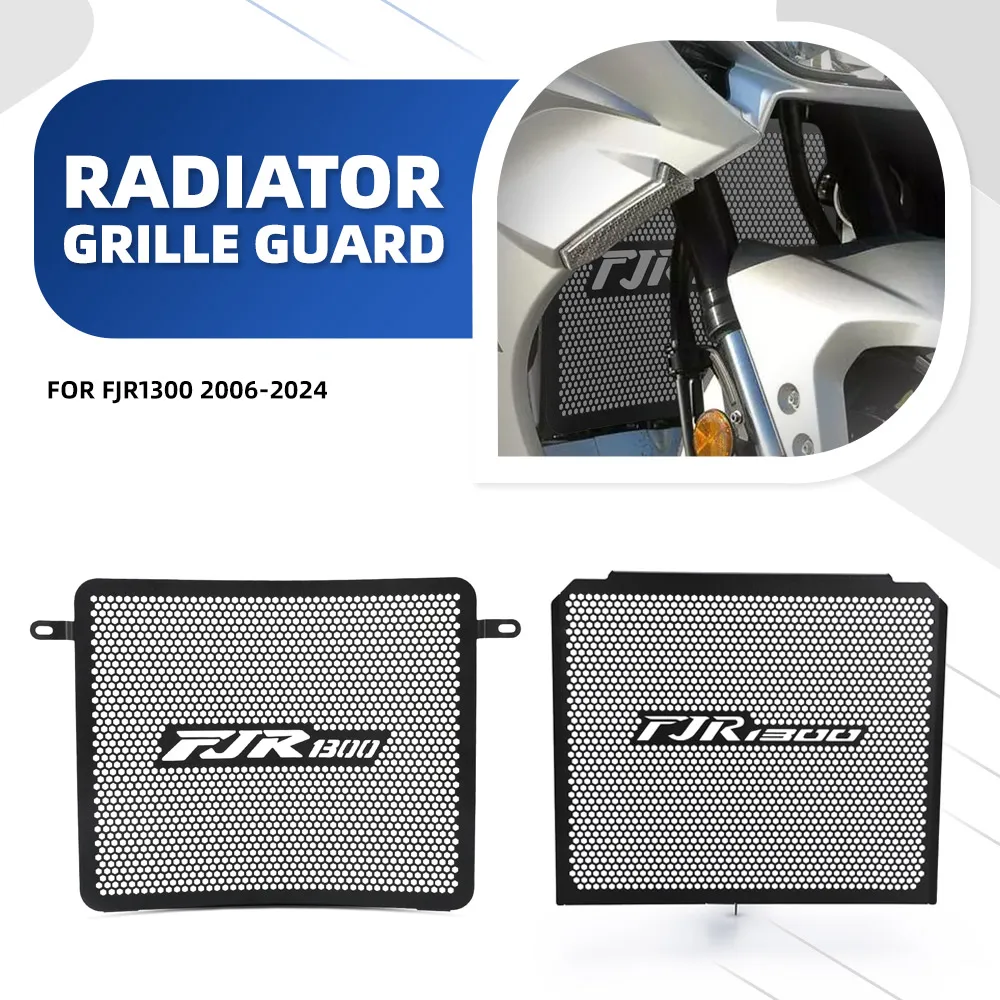 FOR Yamaha FJR1300 2006 2007 2008 2009 2010 2011 2012 2013 2014 2015-2024 Radiator Guard Protector Grill Cooler Cover Protection
FOR Yamaha FJR1300 2006 2007 2008 2009 2010 2011 2012 2013 2014 2015-2024 Radiator Guard Protector Grill Cooler Cover Protection