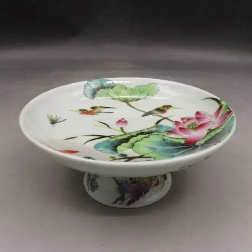 Chinese Famille Rose Porcelain Qing Tongzhi Flowers Birds Fruit Plate 6.50 inch
Chinese Famille Rose Porcelain Qing Tongzhi Flowers Birds Fruit Plate 6.50 inch