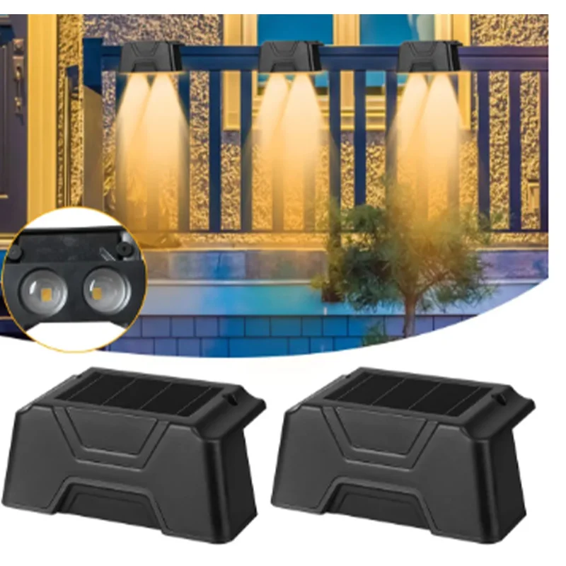 Solar Fence Light Outdoor Landscape Stair Wall Lamp For Pathway Garden Waterproof LED Yard Street Deck Lamp Garden Decorations
Solar Fence Light Outdoor Landscape Stair Wall Lamp For Pathway Garden Waterproof LED Yard Street Deck Lamp Garden Decorations