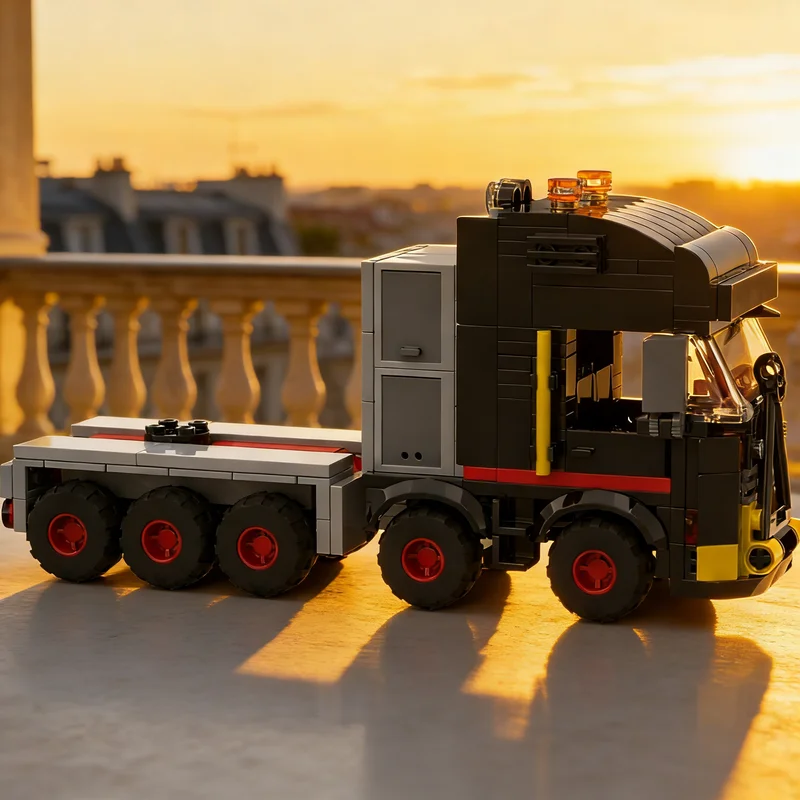 280pcs MOC Special Transport Heavy Truck City Cargo Model Building Blocks Creative Display Gift Collectible Decor Kids Premium
280pcs MOC Special Transport Heavy Truck City Cargo Model Building Blocks Creative Display Gift Collectible Decor Kids Premium