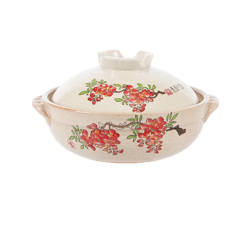 Saucepan Household High Temperature Resistant Hand-painted Soup and Rice Terracotta Casserole
Saucepan Household High Temperature Resistant Hand-painted Soup and Rice Terracotta Casserole