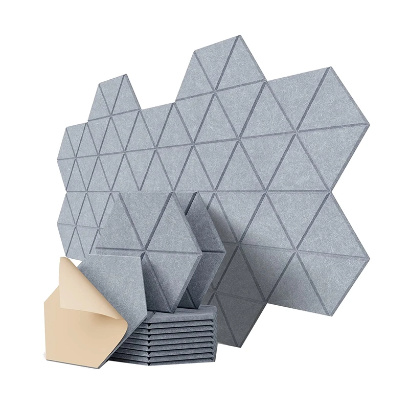 12Pcs Self-Adhesive Acoustic Panels 12X10x0.4 Inch,Sound Proof Foam Panels Absorb Noise For Wall,Studio, Home And Office
12Pcs Self-Adhesive Acoustic Panels 12X10x0.4 Inch,Sound Proof Foam Panels Absorb Noise For Wall,Studio, Home And Office