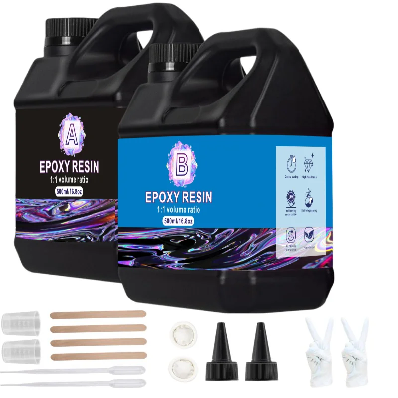 Кристально чистая эпоксидная смола Соотношение клей AB 1:1 Время отверждения 12-24 часа Эпоксидная смола без пузырьков DIY Художественное ремесло и изготовление ювелирных изделий
Кристально чистая эпоксидная смола Соотношение клей AB 1:1 Время отверждения 12-24 часа Эпоксидная смола без пузырьков DIY Художественное ремесло и изготовление ювелирных изделий
