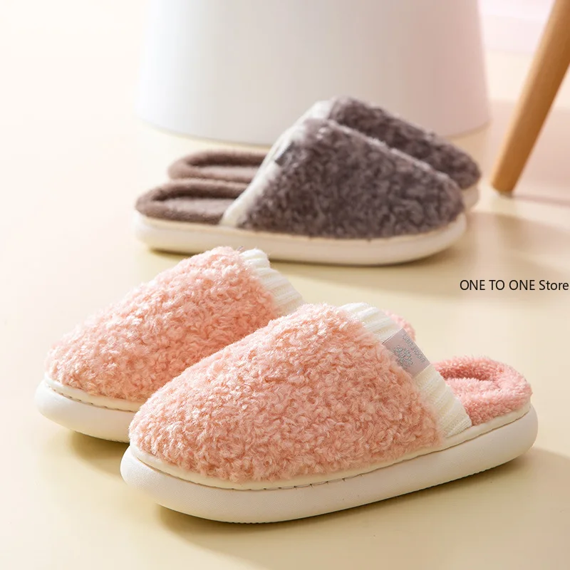 Japanese Simple Solid Color Home Slippers Women Girls Cute Fluffy Winter Warm Indoor Bedroom Slides Female Furry Shoes Wholesale
Japanese Simple Solid Color Home Slippers Women Girls Cute Fluffy Winter Warm Indoor Bedroom Slides Female Furry Shoes Wholesale