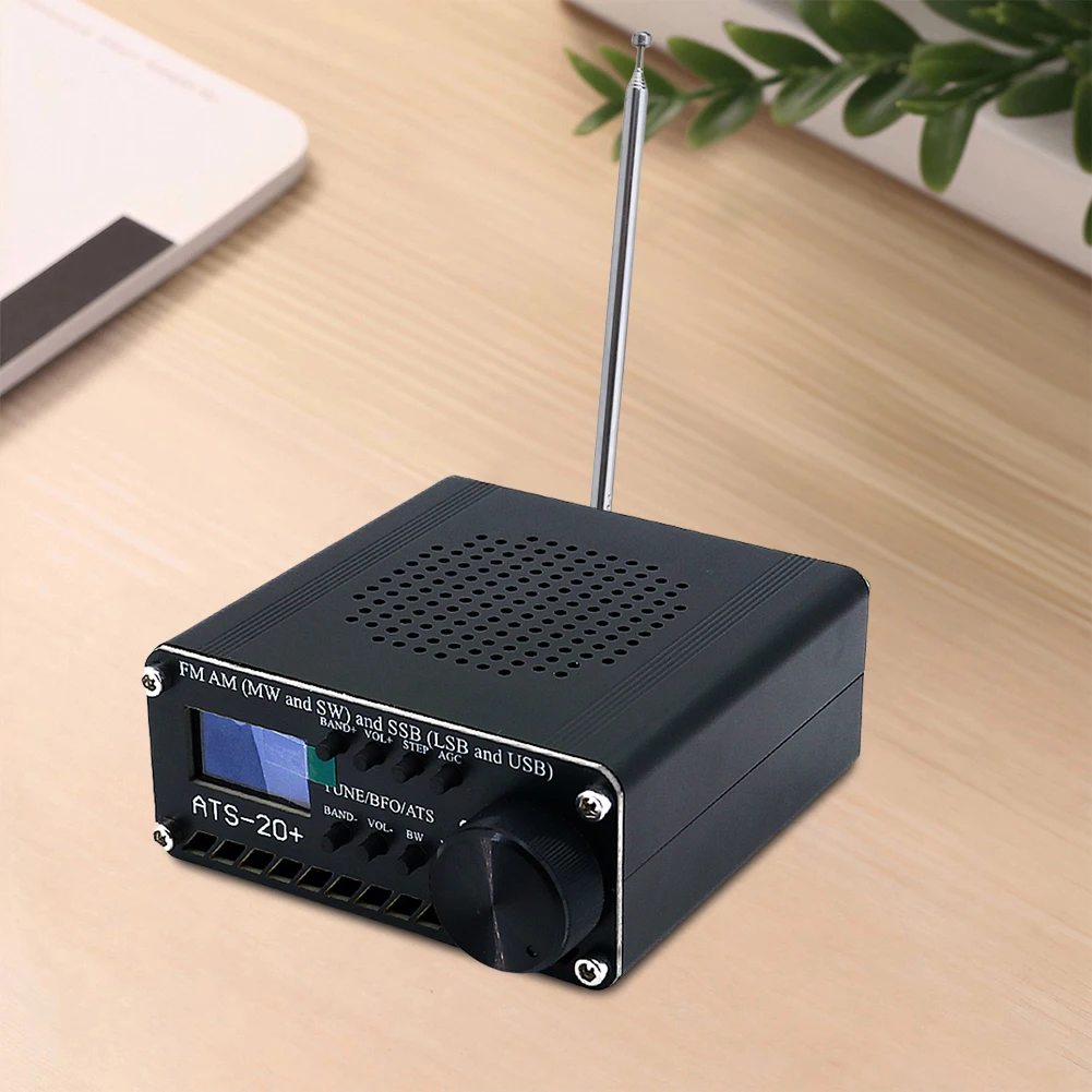Professional ATS-20+ Receiver OLED Screen World Band Digital Receiver FM AM MW SW LSB Receiver for Travel Camping Hiking
Professional ATS-20+ Receiver OLED Screen World Band Digital Receiver FM AM MW SW LSB Receiver for Travel Camping Hiking