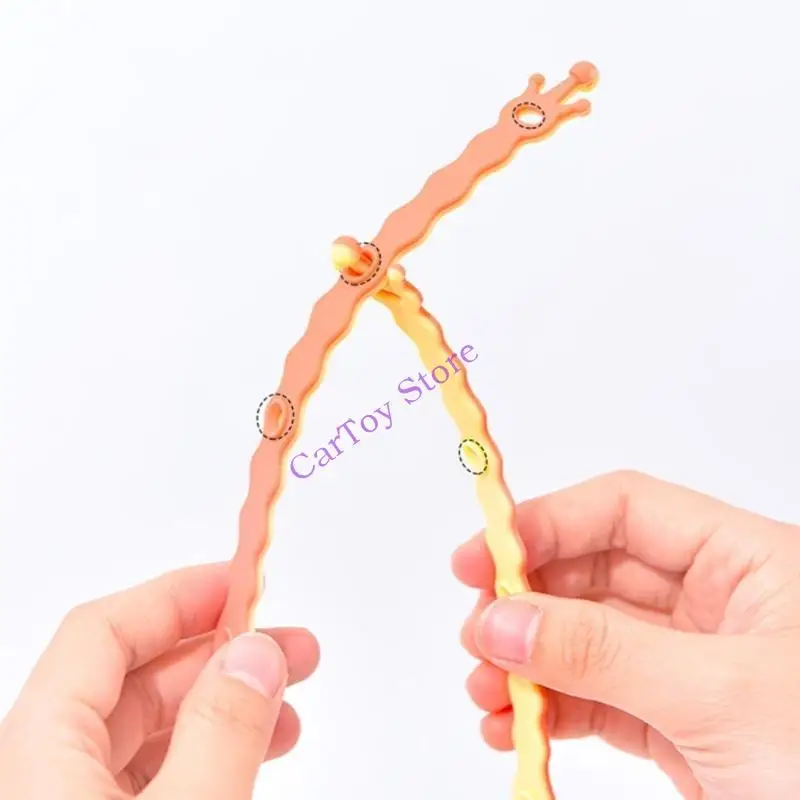 634F Silicone Anti-lost Pacifier Chain Adjustable for Baby Newborn Teething Toy Gift
634F Silicone Anti-lost Pacifier Chain Adjustable for Baby Newborn Teething Toy Gift