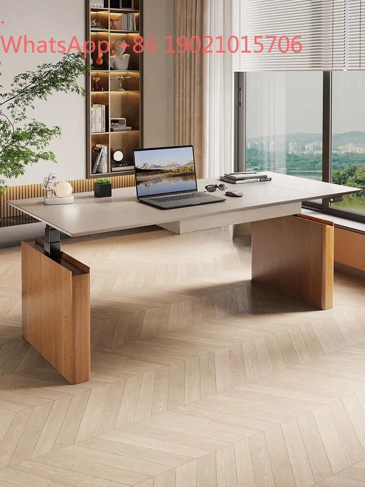 CL leather lifting desk electric automatic lifting office home computer desk writing desk
CL leather lifting desk electric automatic lifting office home computer desk writing desk