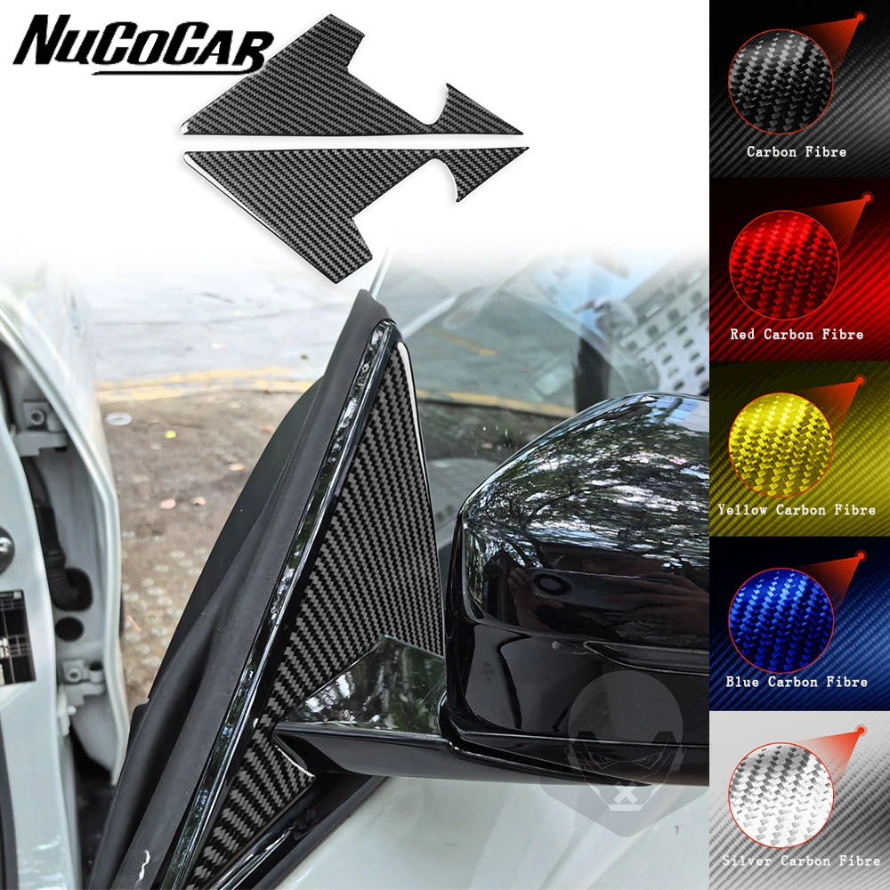 For BMW 4 Series M4 2021-up Carbon Fiber Door mirrors A-pillar triangular panel Car Exterior Accessories Decorative Stickers
For BMW 4 Series M4 2021-up Carbon Fiber Door mirrors A-pillar triangular panel Car Exterior Accessories Decorative Stickers
