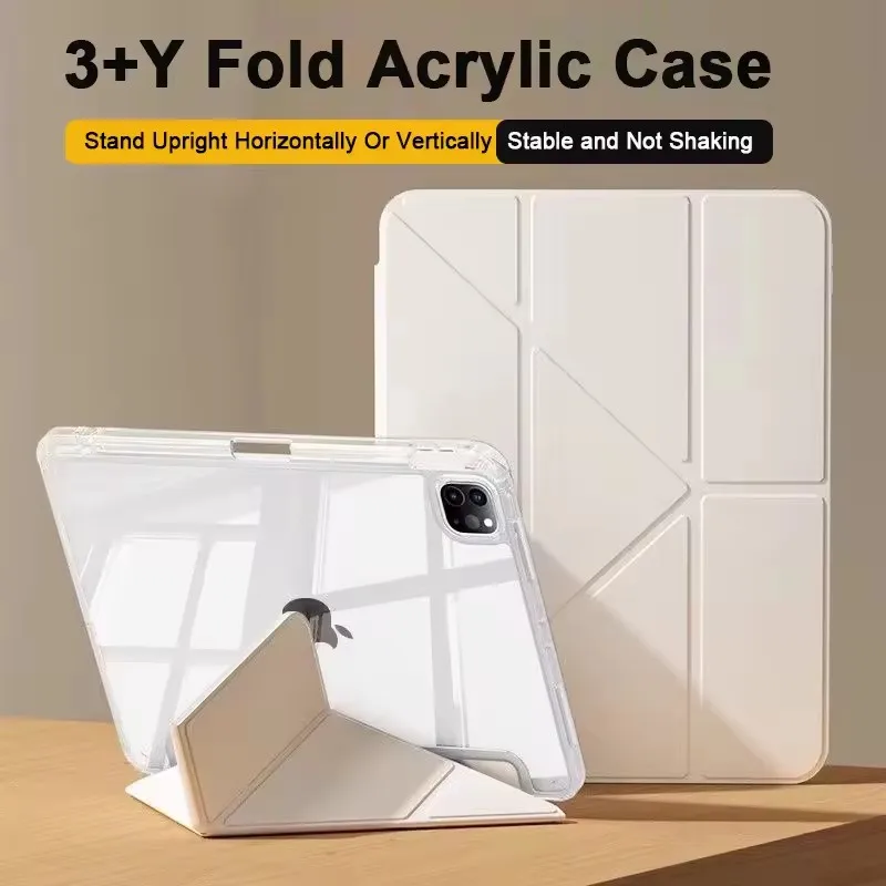 For iPad Mini6 9.7 5/6th 10.2Inch /7 8/9th Air4/5/6/pro11 Air (M3) ipad10/(A16) 11th Pro (M4) 2024 Smart Case with Pen Holder
For iPad Mini6 9.7 5/6th 10.2Inch /7 8/9th Air4/5/6/pro11 Air (M3) ipad10/(A16) 11th Pro (M4) 2024 Smart Case with Pen Holder