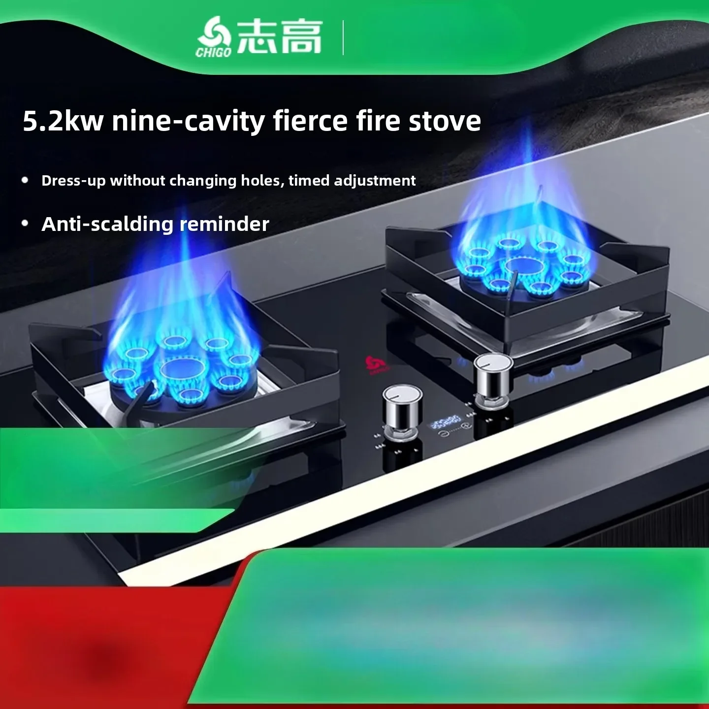 Встраиваемая газовая плита Chigo с двумя конфорками для природного газа и сжиженного газа для домашней кухни QBW
Встраиваемая газовая плита Chigo с двумя конфорками для природного газа и сжиженного газа для домашней кухни QBW