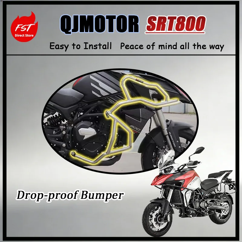FOR Heavy-Duty Reinforced Full Surround Bumper Crash Guard Anti-Fall Frame Protector for SRT800 SRT800X Vehicle
FOR Heavy-Duty Reinforced Full Surround Bumper Crash Guard Anti-Fall Frame Protector for SRT800 SRT800X Vehicle
