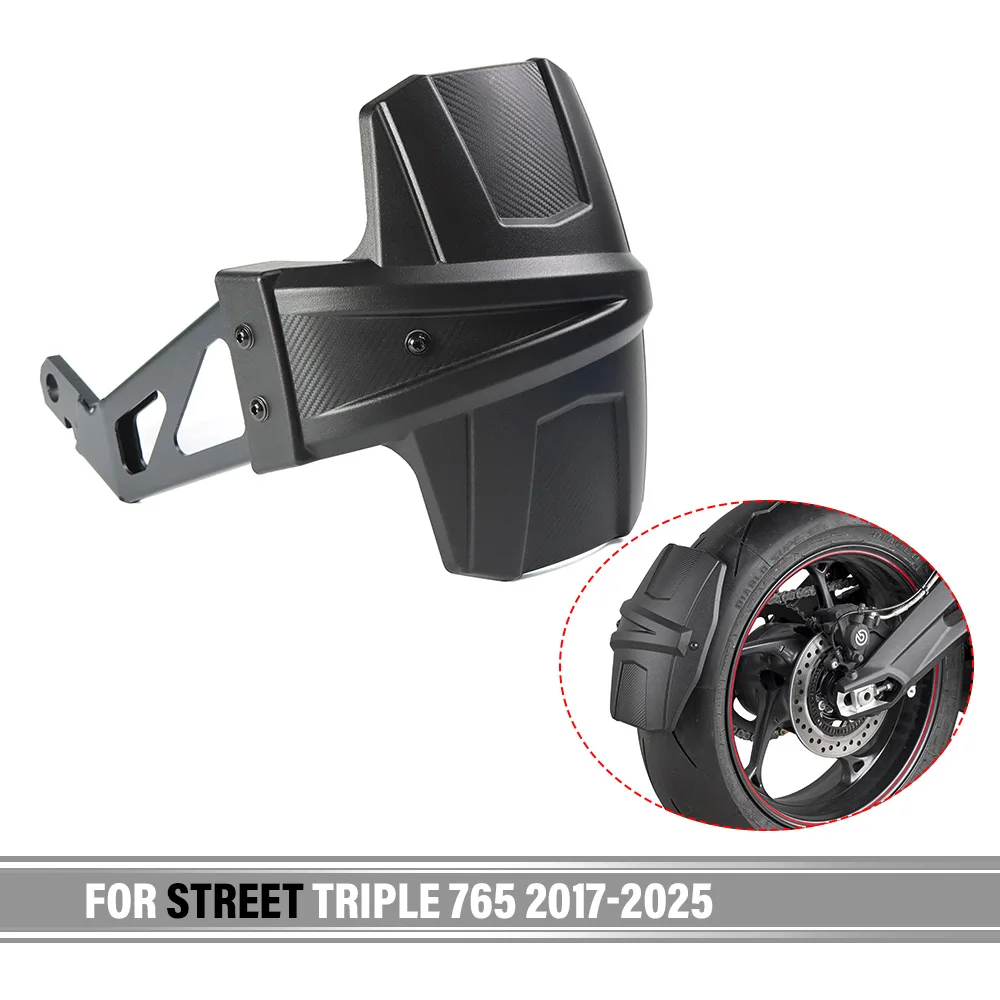 Mudguard For Street Triple 765R 765S 765RS 2017-2024 2023 2022 Motorcycle Rear Fender Cover Back Mud Splash Guard Protection
Mudguard For Street Triple 765R 765S 765RS 2017-2024 2023 2022 Motorcycle Rear Fender Cover Back Mud Splash Guard Protection