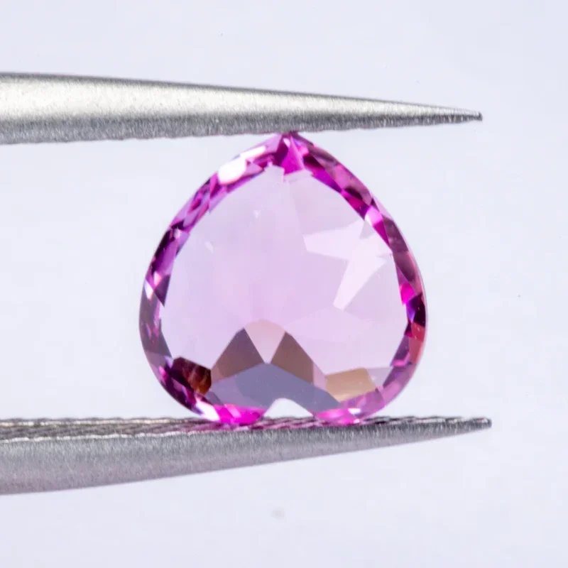 Lab Grown Sapphire Heart Shape Pink Color Charms Advanced Jewelry Rings Earrings Making Extremely Shiny Quality CertificateNN
Lab Grown Sapphire Heart Shape Pink Color Charms Advanced Jewelry Rings Earrings Making Extremely Shiny Quality CertificateNN