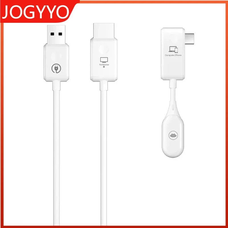 Video Transmitter Receiver HDMI-compatible 50m Wireless Transmission Extender Display Adapter Cable Screen Mirror for Camera PC